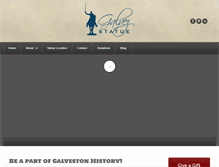 Tablet Screenshot of galvezstatue.org